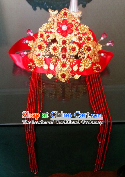 Ancient Chinese Wedding Phoenix Crown Hair Jewelry