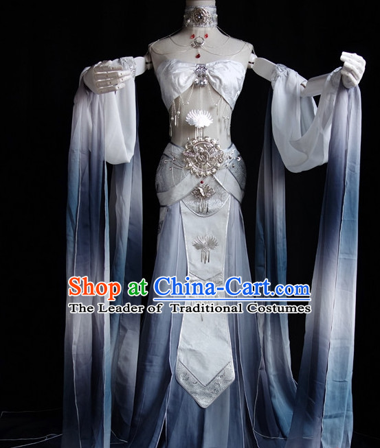Asian Chinese Fairy Hanfu Costumes Complete Set