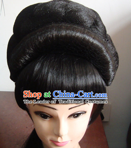 Handmade Chinese Shaosing Opera Hairstyles Fascinators Fascinator Wholesale Jewelry Hair Pieces and Wigs