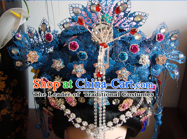 Stunning Beautiful Chinese Opera Tang Dynasty Empress Phoenix Hair Jewelry Set