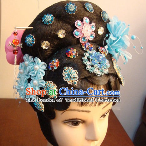 Chinese Opera Theatrical Performances White Snake Legend Fairy Fascinators Fascinator Wholesale Jewelry Hair Pieces