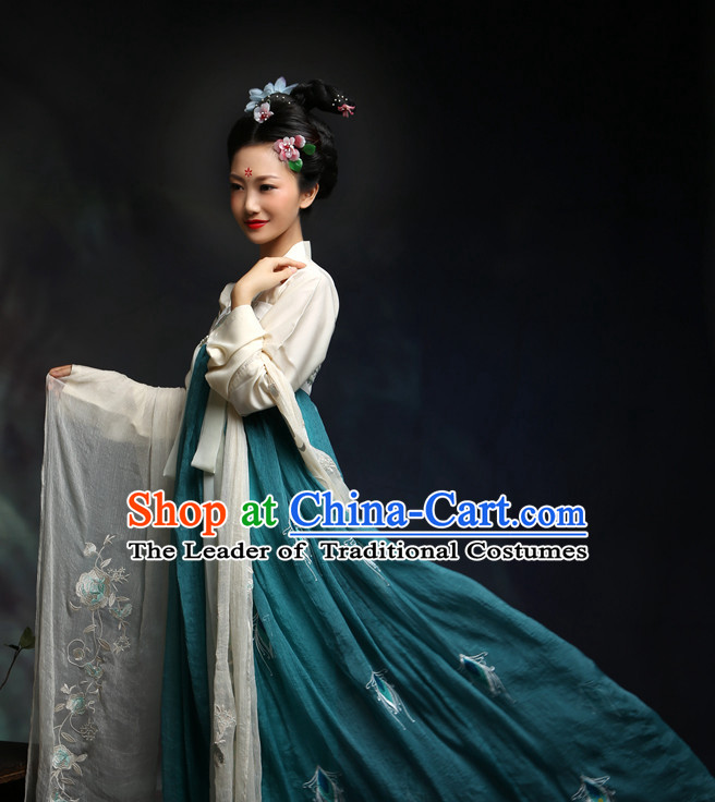 Ancient Chinese Costume Costumes Hair Accessories Hanfu Headwear Clothing Clothes Traditional Clothes