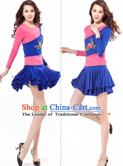 Asia Chinese Festival Parade Folk Stage Dance Costume for Women