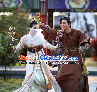 Chinese Costume Five Dynasties Chinese Classic Men Dress Costumes National Garment Outfit Clothing Clothes