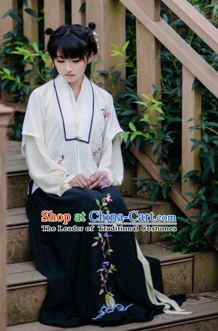 China Ming Dynasty Clothing Ancient Chinese Costume Men Women Costumes Kids Garment Clothes for Women