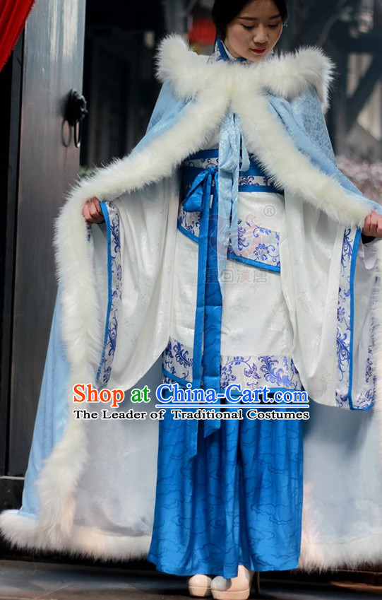 China Ming Dynasty Clothing Ancient Chinese Costume Men Women Costumes Kids Garment Clothes Cape for Women