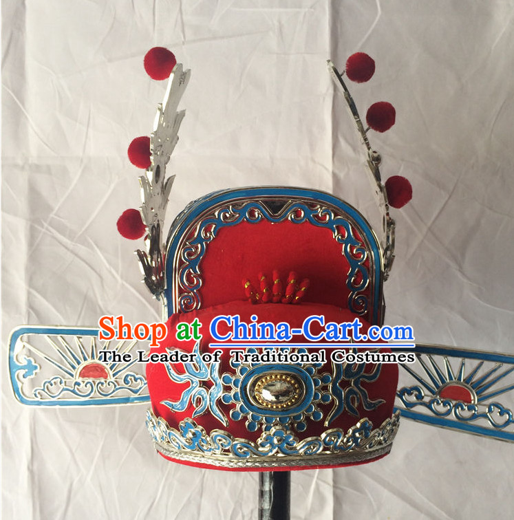 Chinese Traditional Opera Wedding Hat for Men