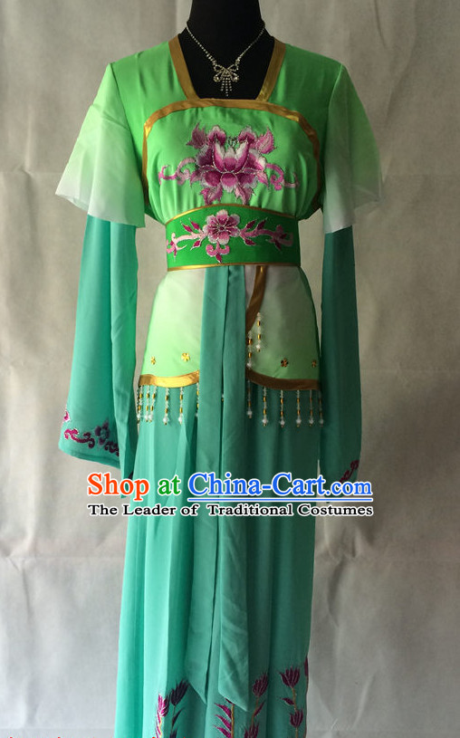 Chinese Opera Embroidered Lady Costume Traditions Culture Dress Masquerade Costumes Kimono Chinese Beijing Clothing for Women