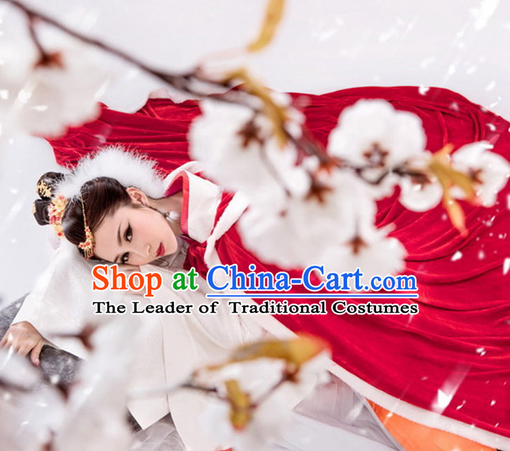 Chinese Costume Ancient China Costumes Han Fu Dress Wear Outfits Suits Clothing for Women
