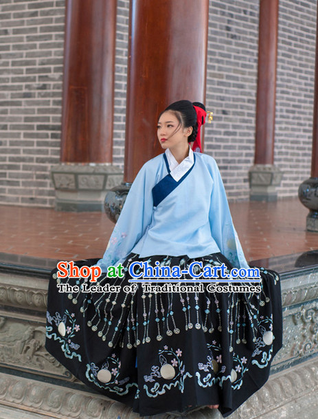 Asian Fashion Chinese Ancient Ming Dynasty Princess Clothes Costume China online Shopping Traditional Costumes Dress Wholesale Culture Clothing and Hair Jewelry for Women