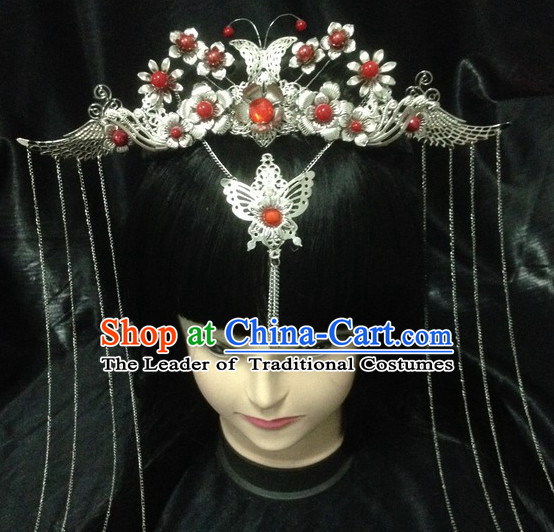 Chinese Classic Cosplay Princess Crown Headwear Headipieces Hair Accessories Hair Jewelry