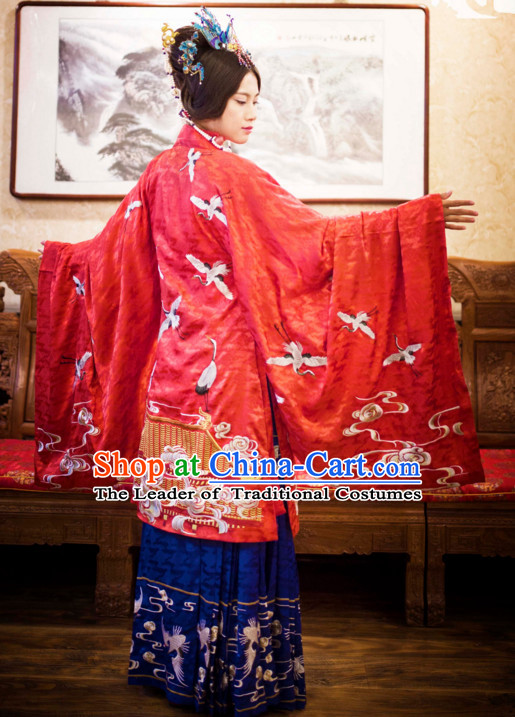 Ming Dynasty Ancient Chinese Costumes Classic Clothing Clothes Garment Outfits Dance Wear