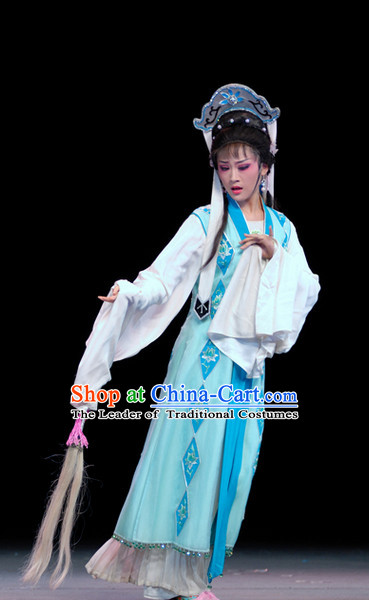 Chinese Opera Nun Costumes and Headwear for Women