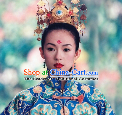 Ancient Chinese Dancer Hair Jewelry Crown