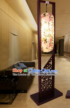Chinese Classic Handmade and Painted Floor Lantern