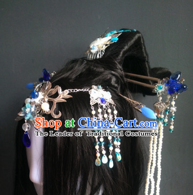 Ancient Chinese Queen Wigs Toupee Wigs Human Hair Wig Hair Extensions Sisters Weave Cosplay Wigs Lace Hair Pieces and Accessories for Men