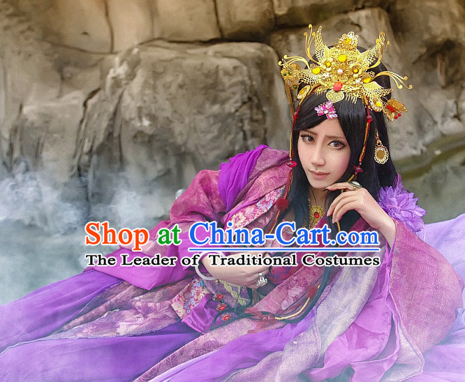 Chinese Ancient Fairy Dress Costumes Japanese Korean Asian King Costume Wholesale Clothing Garment Dress Adults Cosplay for Women