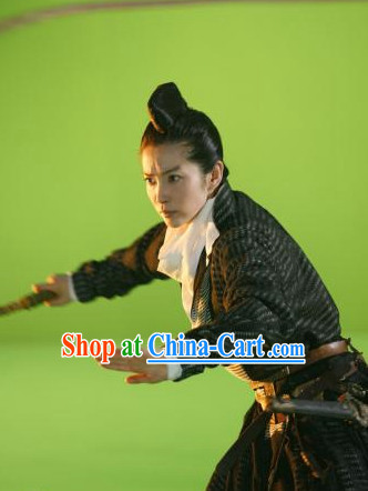 Chinese Adult Knight Costumes Complete Set