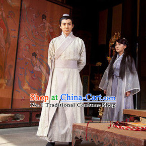 China Men Hanfu Long Robe for Men