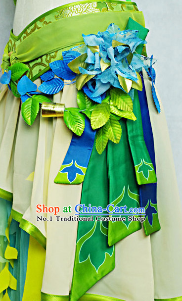 Asian Fashion Forest Princess Cosplay Costumes Full Set