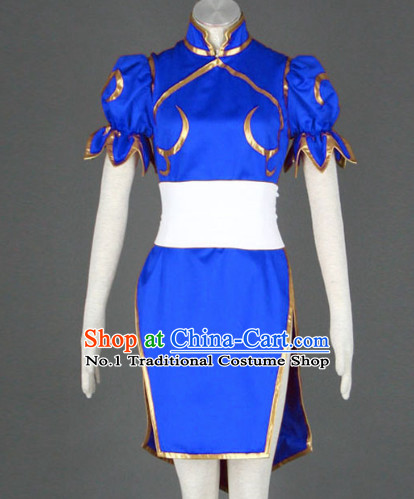 blue cosplay costumes
