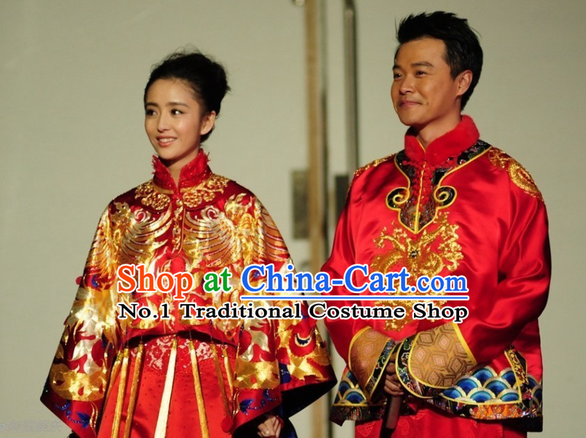 Chinese Wedding Dresses for Men and Women
