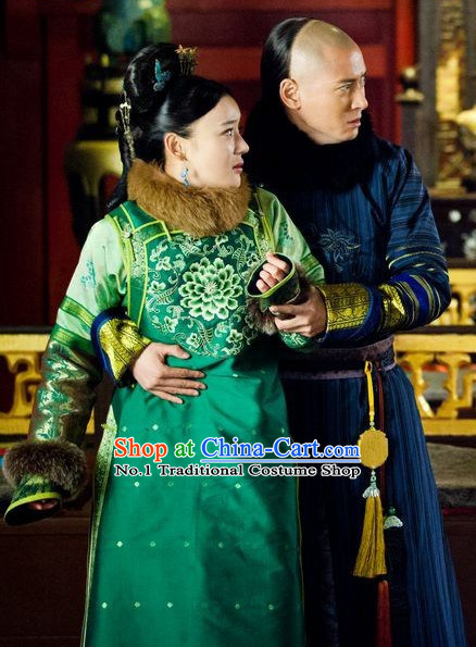 Chinese Traditional Daughters and Sons of Princes and Nobles Clothes