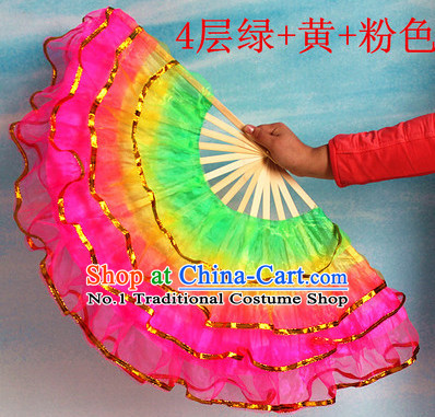 Four Layers Chinese Dancing Fan