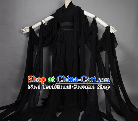 Black Chinese Cosplay Costume