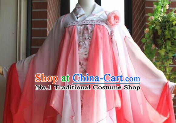 Chinese Classical Wide Sleeves Dance Costumes