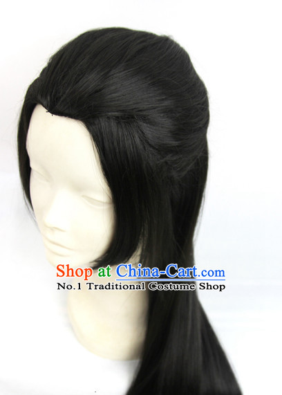 Chinese Fashion Long Black Wig
