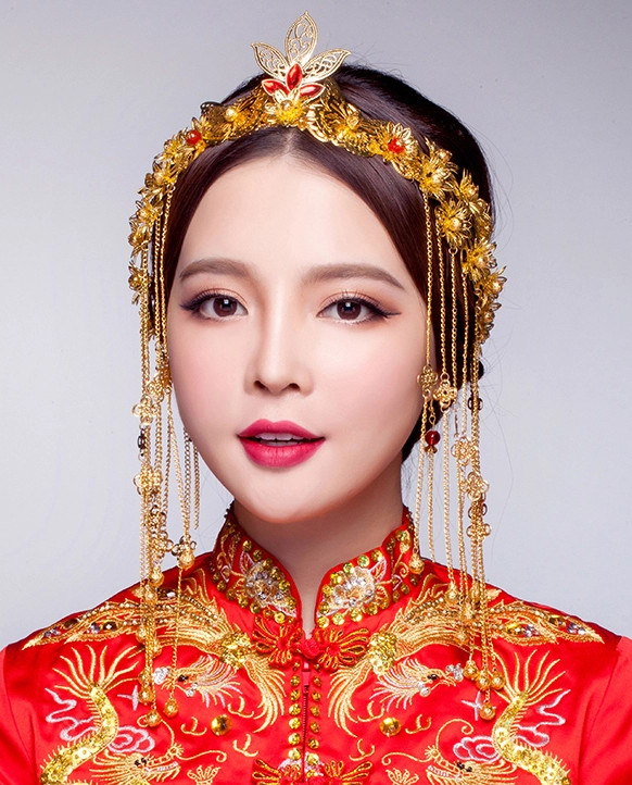 Top Chinese Bridal Hair Fascinators Jewellery