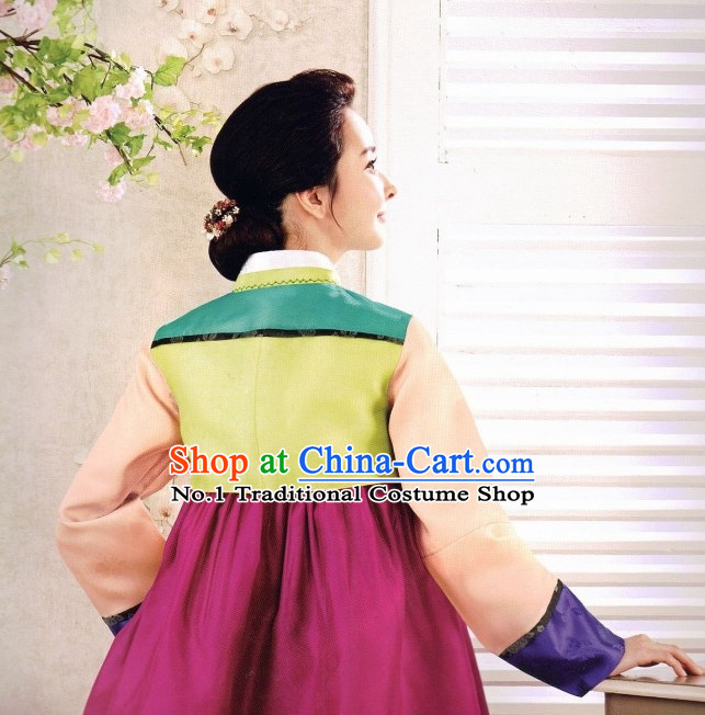 korean traditional hanbok dress asian fashion ladies shoes accessories outfit