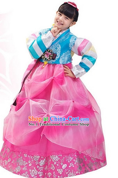 Traditional Korean Clothing Custom Made baby Hanbok for Birthday Party Halloween