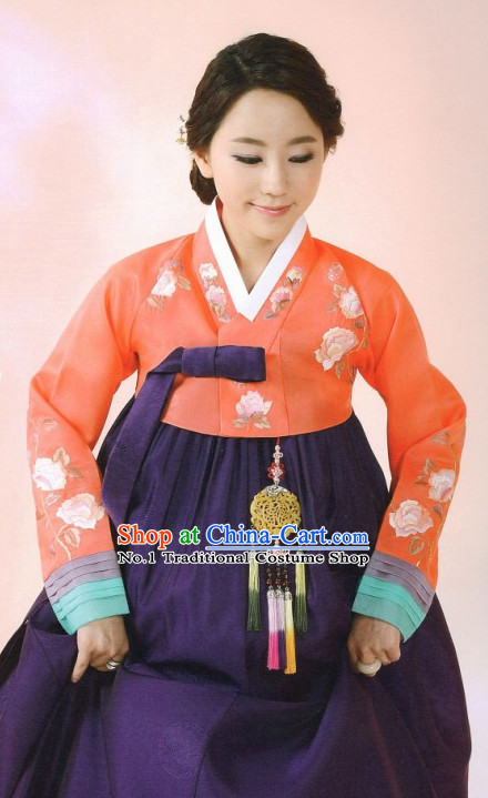 Korean Custom Made Hanbok Outfit for Women