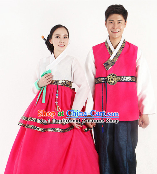 Top Korean Bridal Clothing Asian Fashion online Clothes Shopping National Costume for Couple
