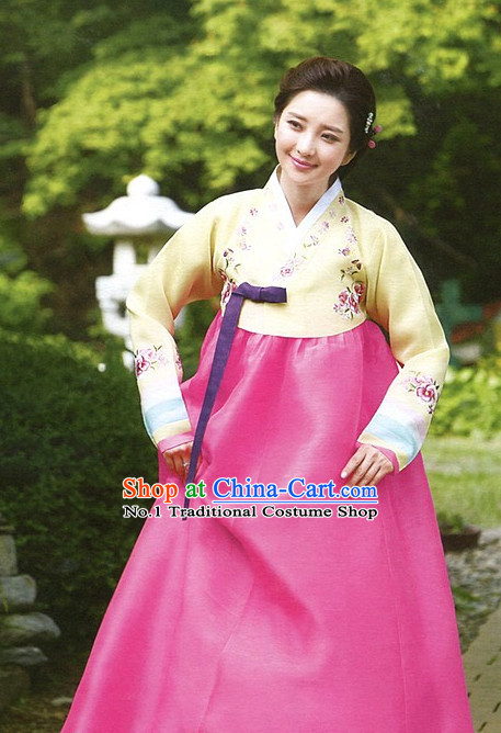 Top Korean Ceremonial Clothing Asian Fashion online Clothes Shopping National Costume for Ladies