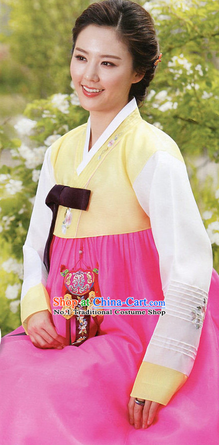 Top Korean Clothing Asia Fashion Korean Hanbok National Costumes