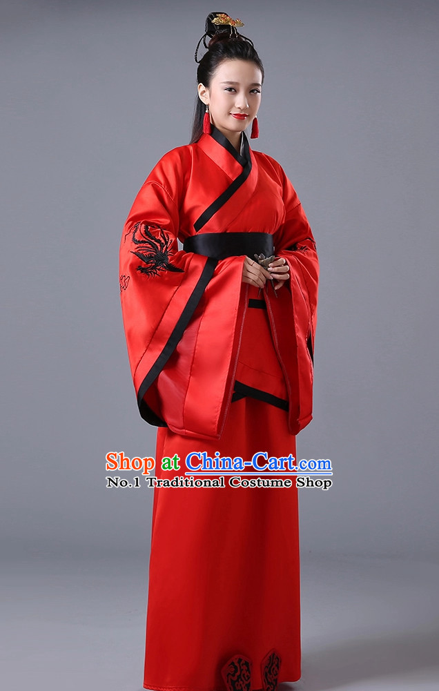 Asian China Traditional Chinese Clothing Hanfu National Costumes