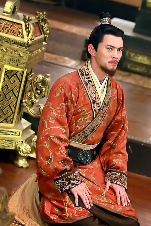 China Ancient Hanfu Clothes and Coronet Complete Set for Men