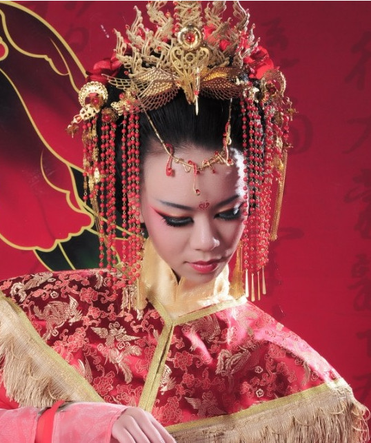 Chinese Empress Hair Jewelry for Adults