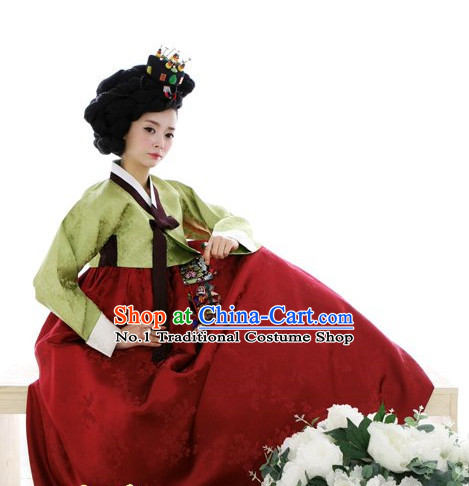 Korean Traditional Hanbok Clothing for Women
