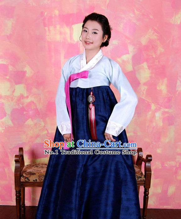 Korean Hanbok online Fashion Store Apparel Tops Korean Women Traditional Costumes Complete Set