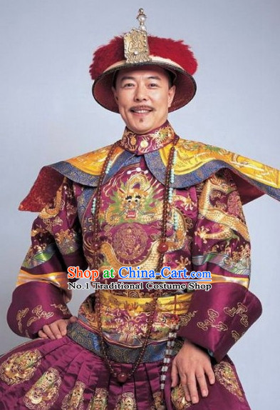 Chinese Emperor Costume Asian Fashion China Civilization Medieval Costumes Carnival Costume