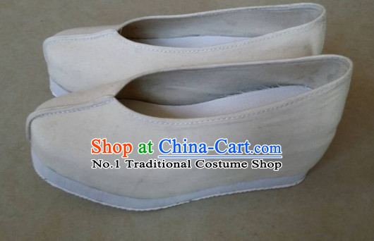 Handmade Chinese Traditional Ladies Fabric Shoes Footwear