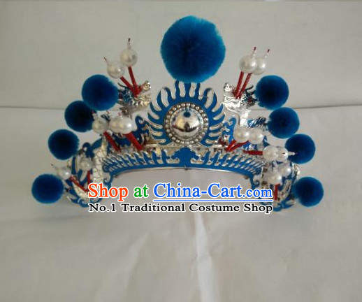Asian Fashion Oriental Beijing Opera Mu Guiying Hat Headwear