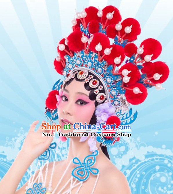 Chinese Traditional Opera Hua Dan Phoenix Hat