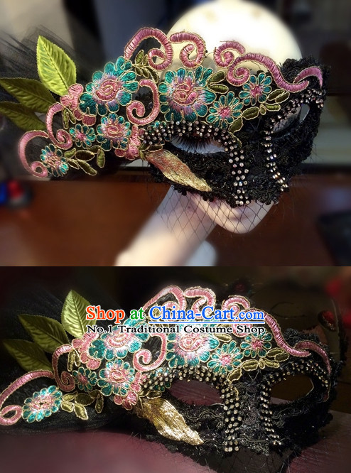 Custom Made Designer Handmade Facial Mask Hair Fascinators Hair Slides Headpieces Hair Ornaments Set