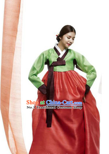 Korean Traditional Dress Hanbok Formal Dresses Special Occasion Dresses for Girls