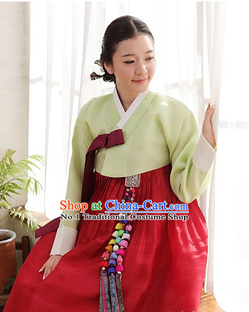 Korean Traditional Dress Hanbok Formal Dresses Special Occasion Dresses for Girls